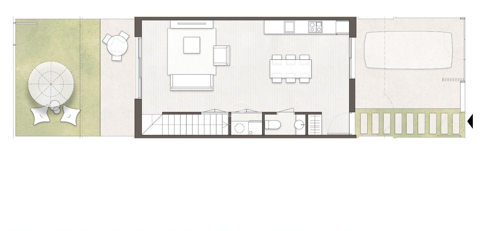 Nieuwbouw Woningen - Geschakelde woning -
Pilar de la Horadada - pueblo