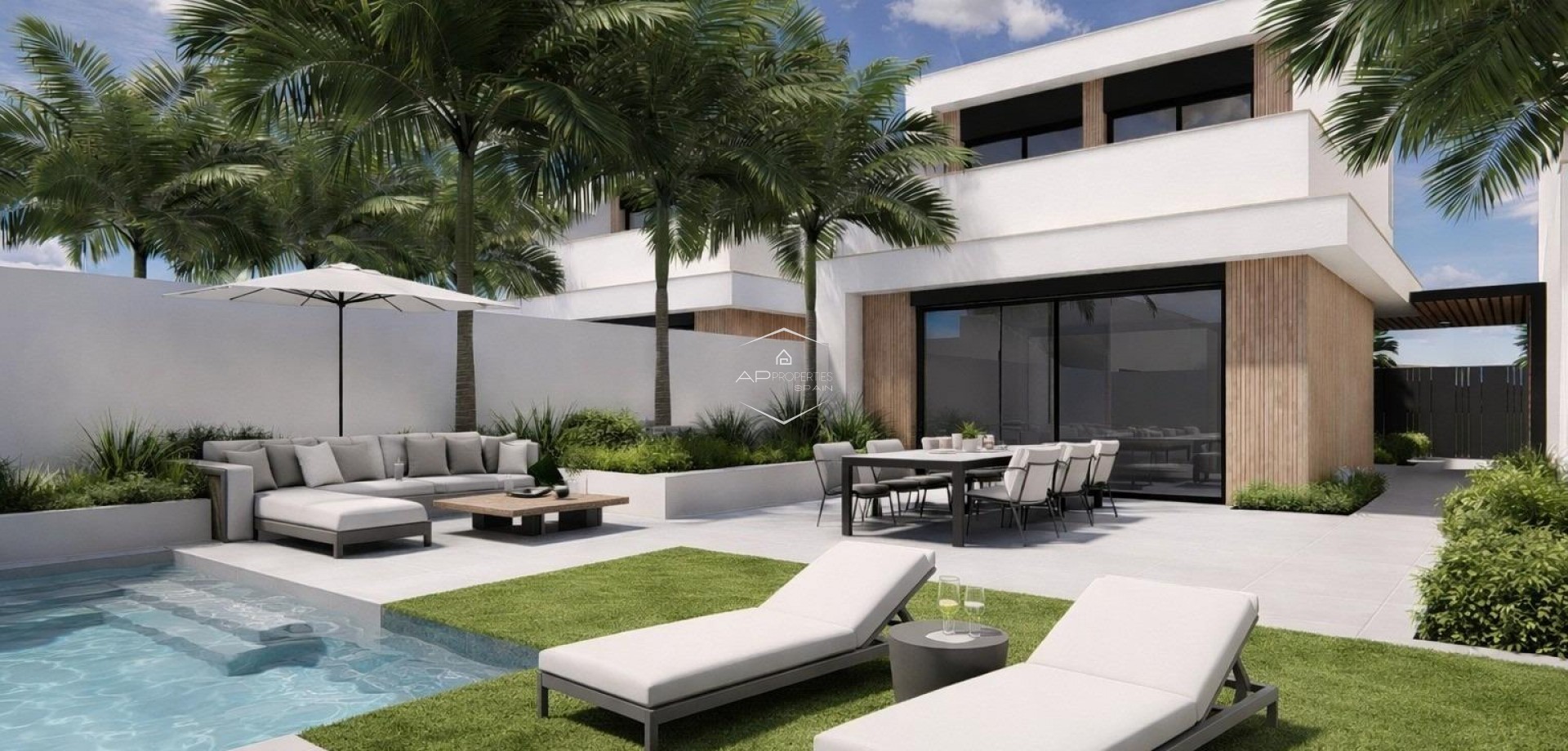 Nowy budynek - Willa - Dom wolnostojący -
Los Alcázares - Serena Golf