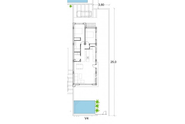 Nowy budynek - Willa - Dom wolnostojący -
Los Alcázares - Serena Golf