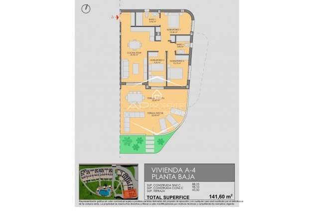 Nowy budynek - Mieszkanie - Apartament -
Los Alcázares - Serena Golf