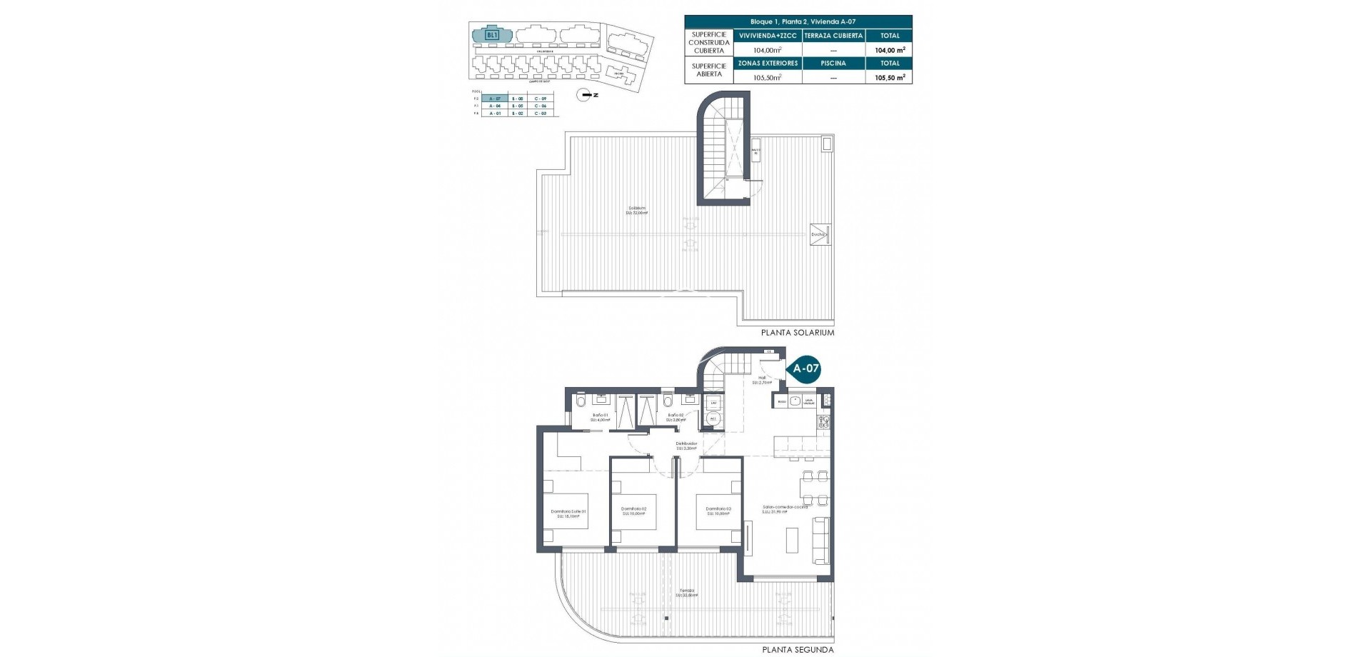 Nouvelle construction - Appartement - Penthouse -
Los Alcázares - Serena Golf