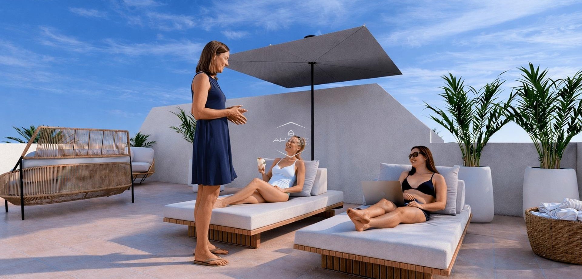 Nowy budynek - Mieszkanie - Apartament -
Los Alcázares - Serena Golf