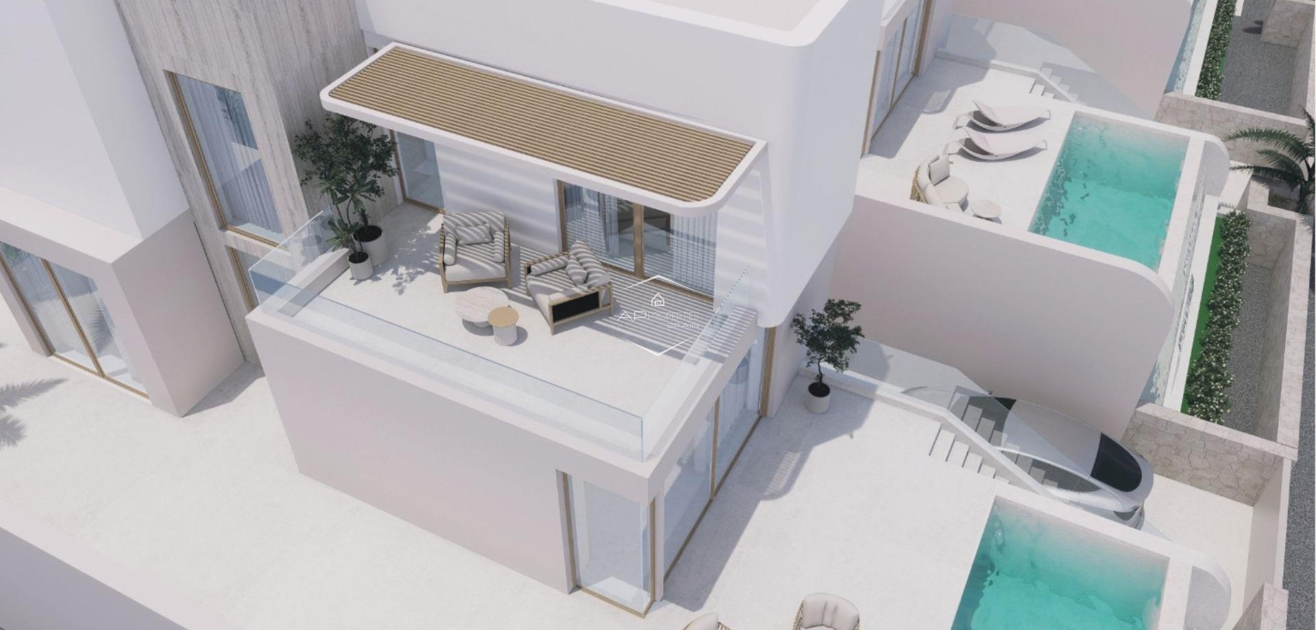 Nieuwbouw Woningen - Villa - Vrijstaand -
Algorfa - Castillo De Montemar