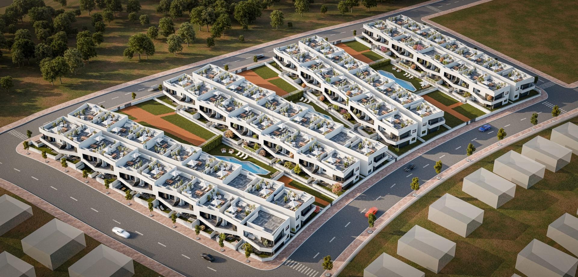 Nieuwbouw Woningen - Bungalow -
San Miguel de Salinas - Pueblo