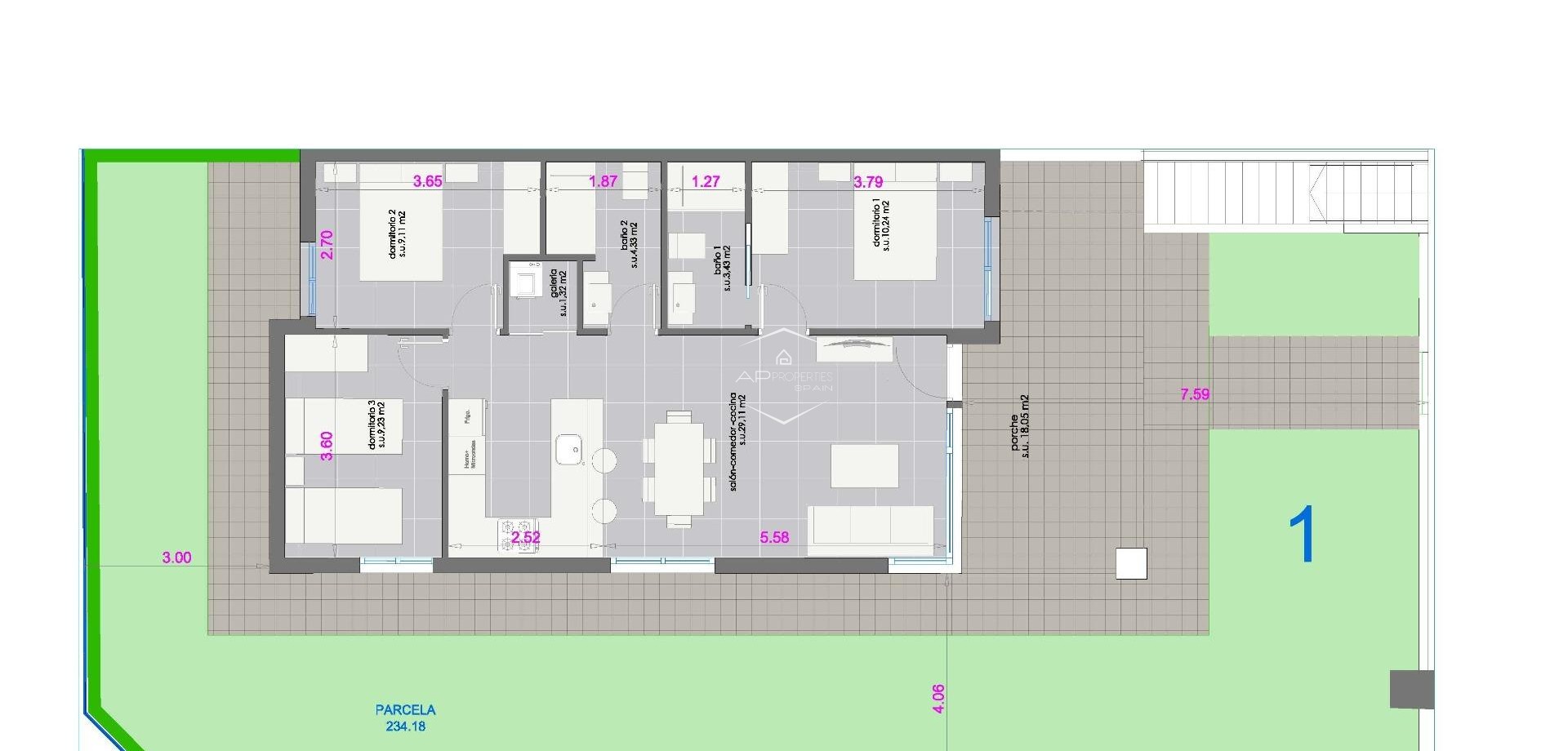 Nueva construcción  - Bungalow -
Pilar de la Horadada - pueblo