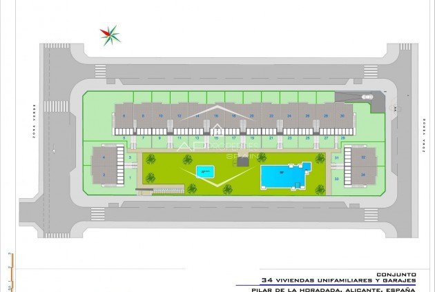 Nueva construcción  - Bungalow -
Pilar de la Horadada - pueblo