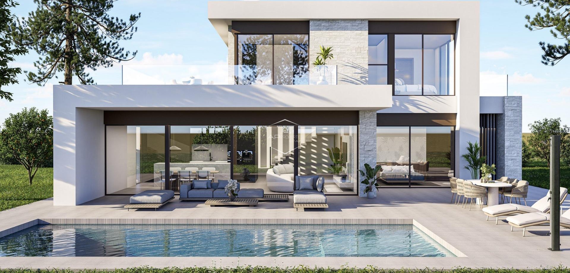 Nowy budynek - Willa - Dom wolnostojący -
Pinoso - Lel