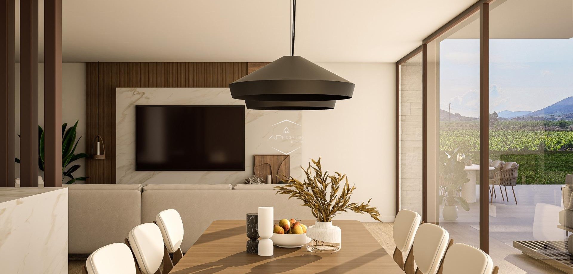 Nowy budynek - Willa - Dom wolnostojący -
Pinoso - Lel