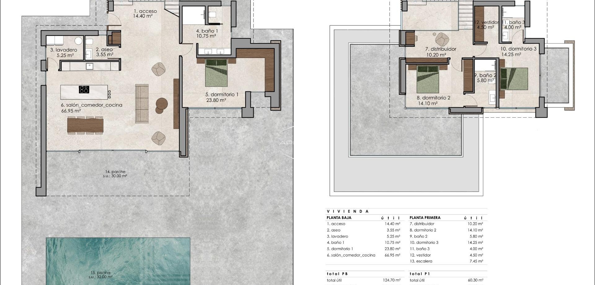 Nowy budynek - Willa - Dom wolnostojący -
Pinoso - Lel