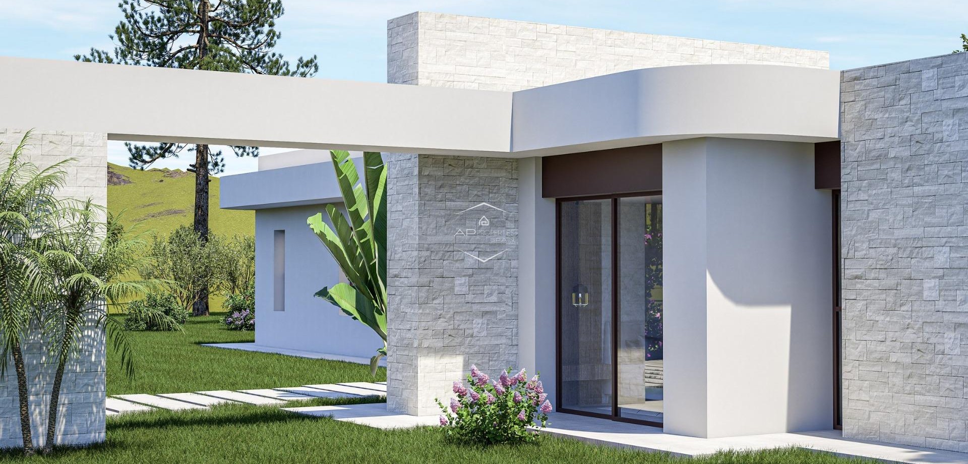 Nowy budynek - Willa - Dom wolnostojący -
Pinoso - Lel