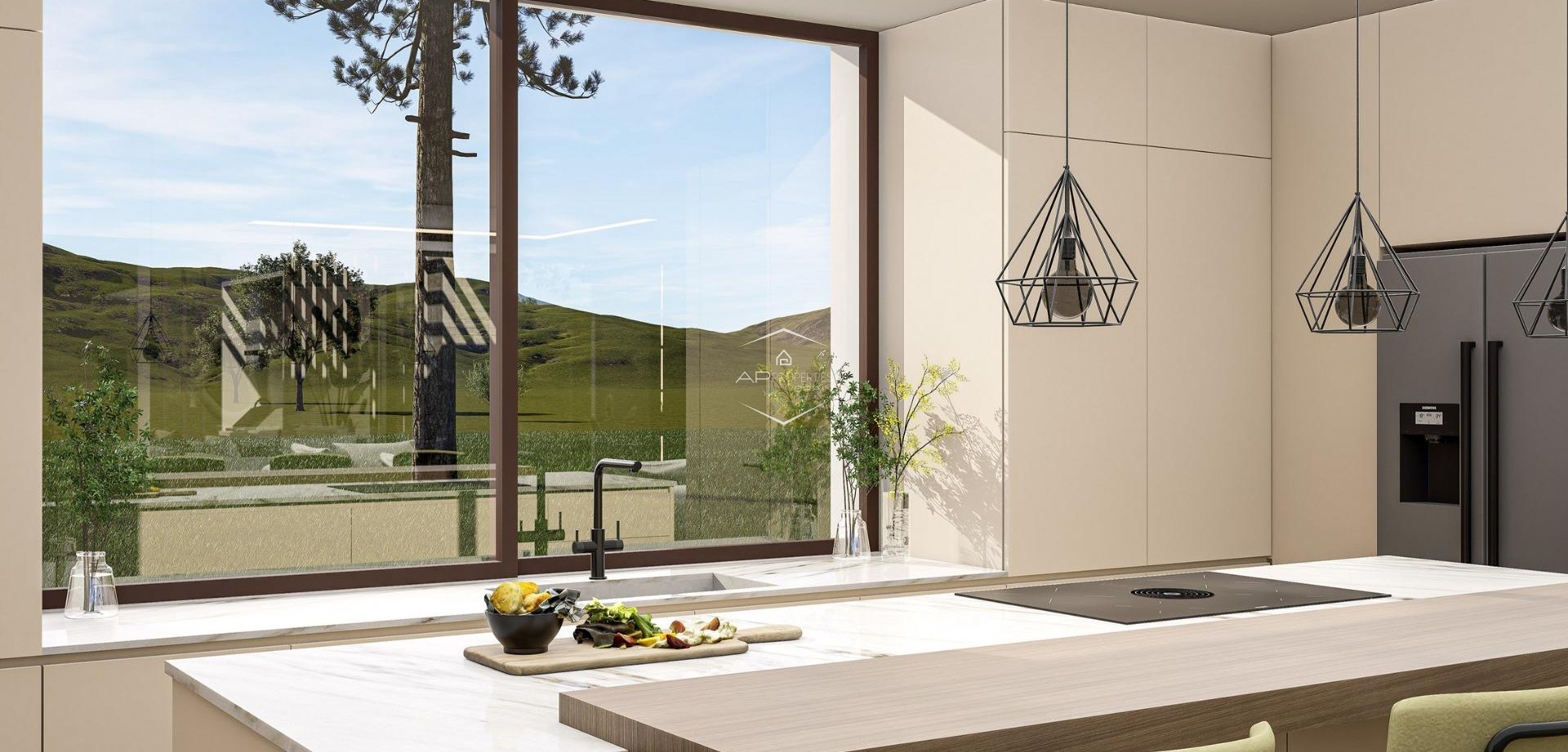 Nowy budynek - Willa - Dom wolnostojący -
Pinoso - Lel