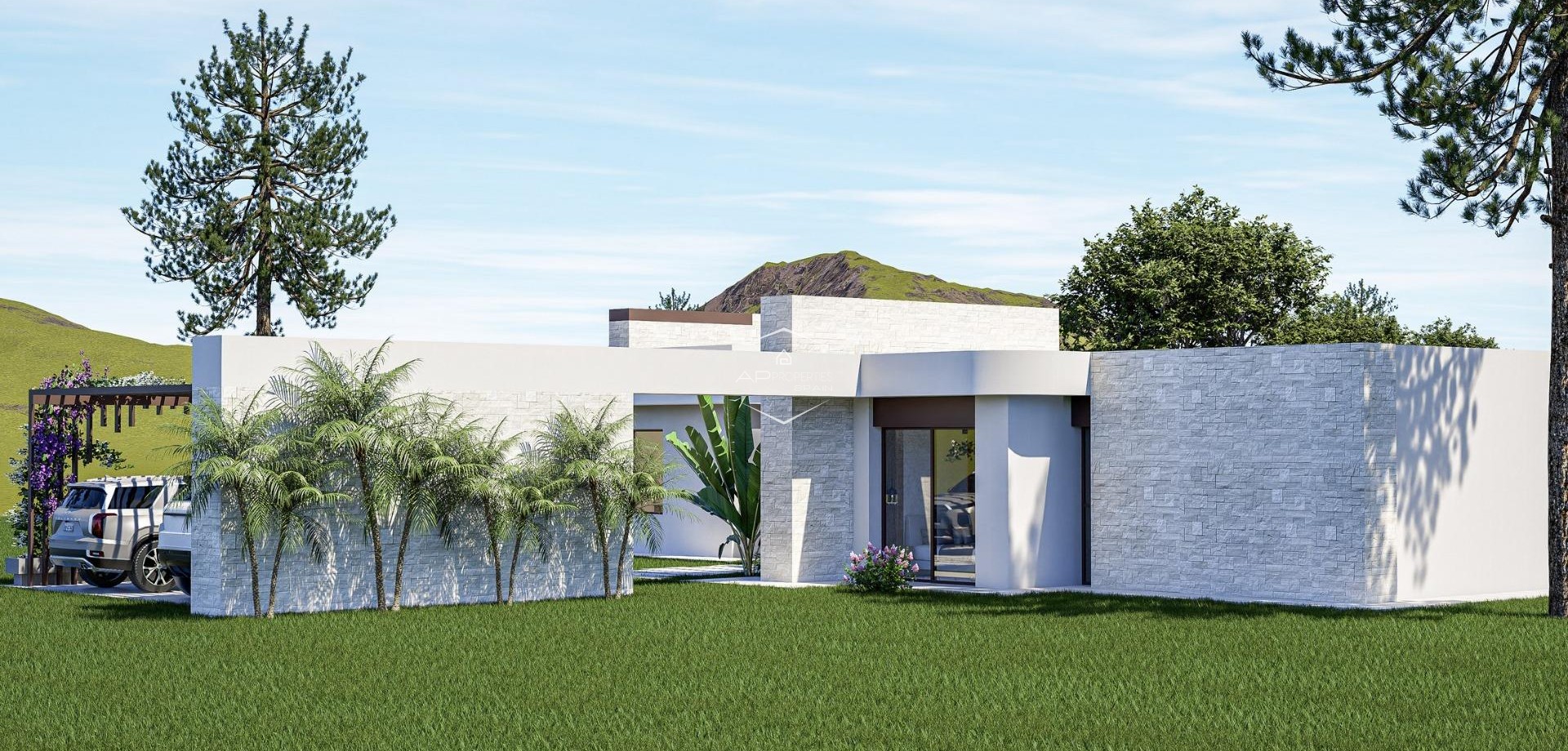 Nowy budynek - Willa - Dom wolnostojący -
Pinoso - Lel