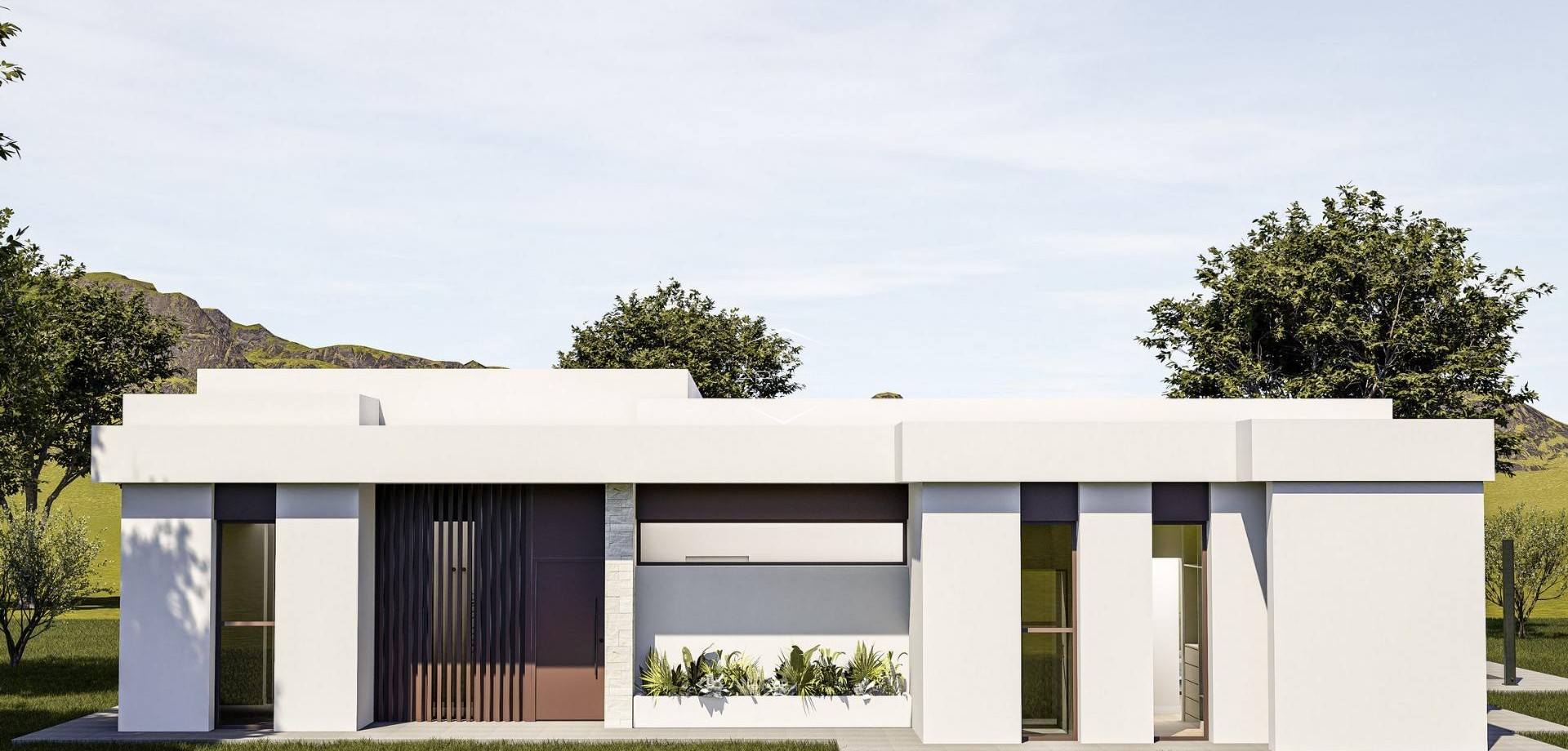 Nowy budynek - Willa - Dom wolnostojący -
Pinoso - Lel