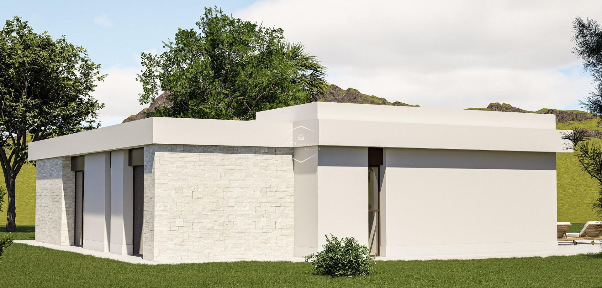 Nowy budynek - Willa - Dom wolnostojący -
Pinoso - Lel