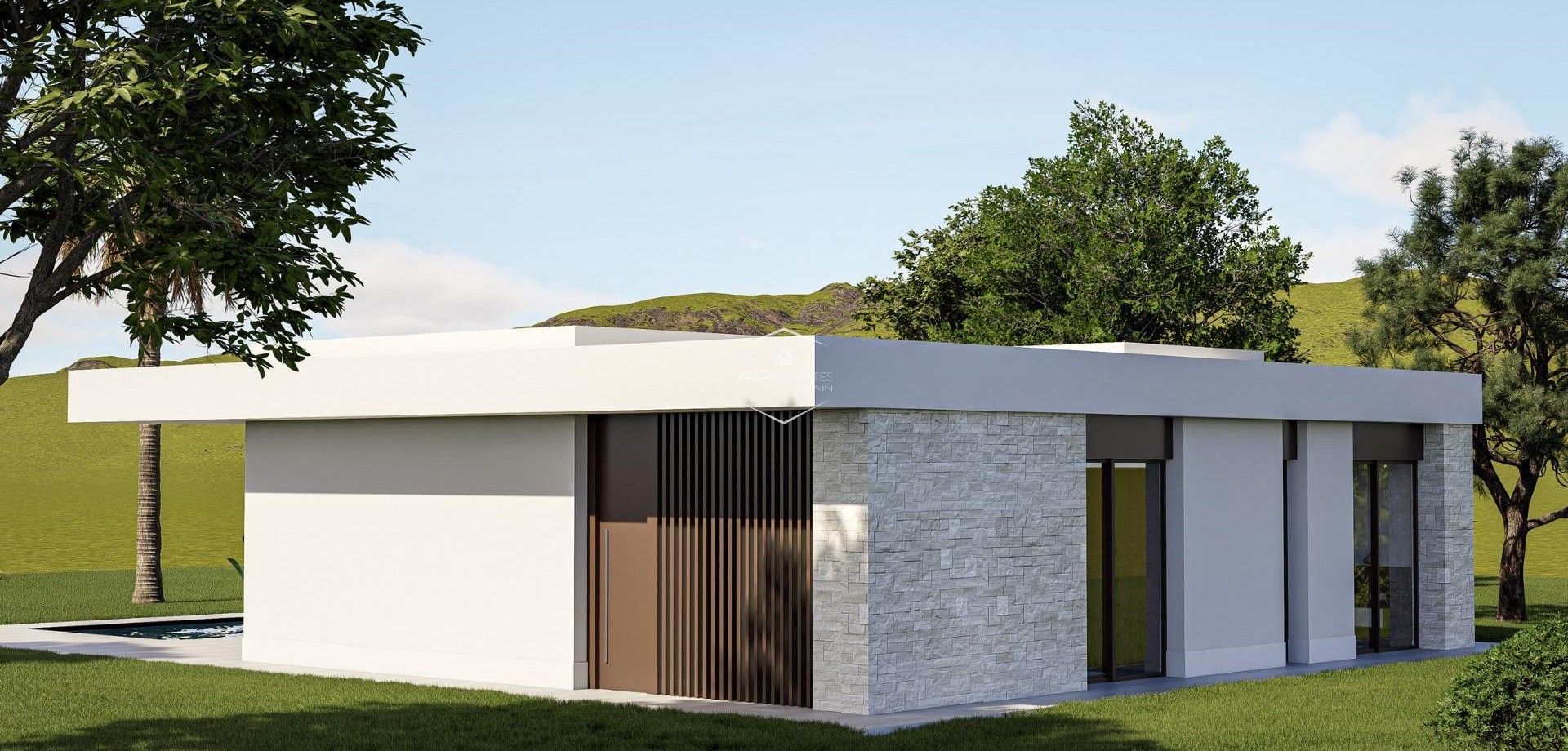 Nowy budynek - Willa - Dom wolnostojący -
Pinoso - Lel