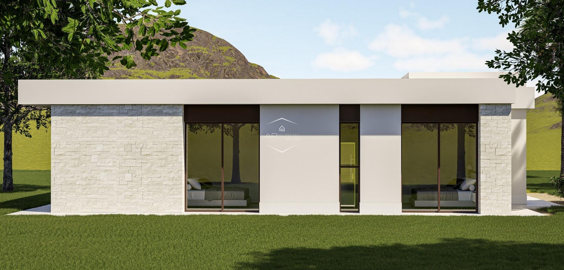 Nowy budynek - Willa - Dom wolnostojący -
Pinoso - Lel