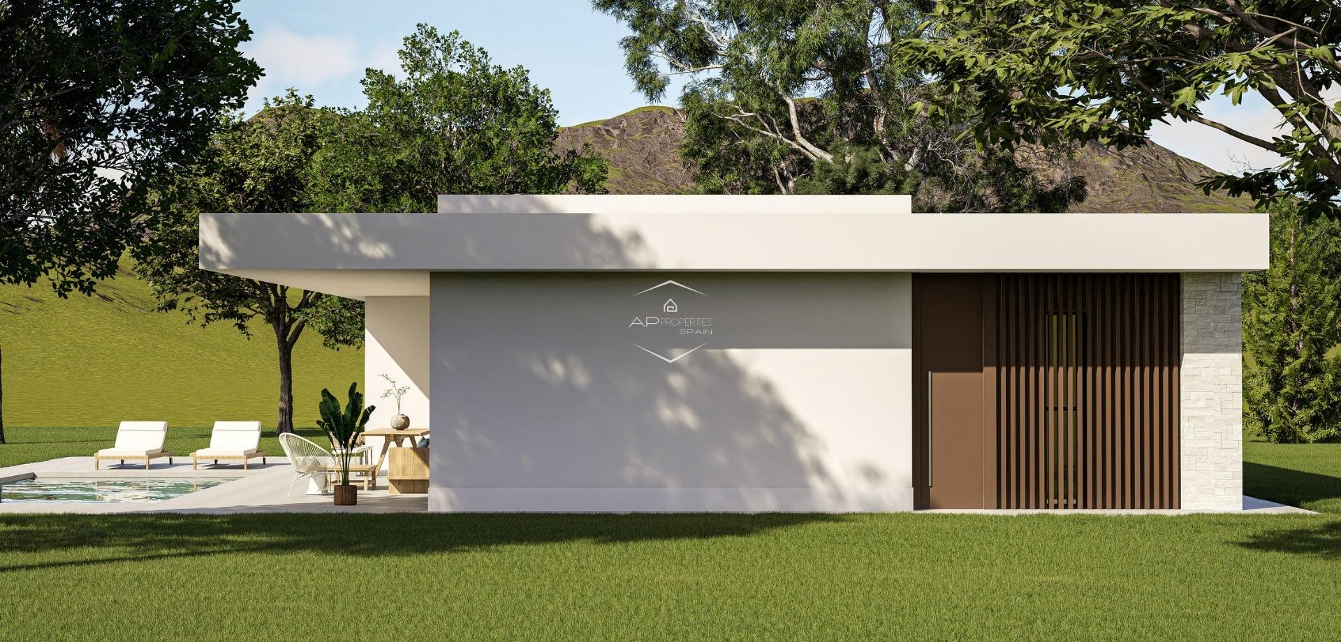 Nowy budynek - Willa - Dom wolnostojący -
Pinoso - Lel