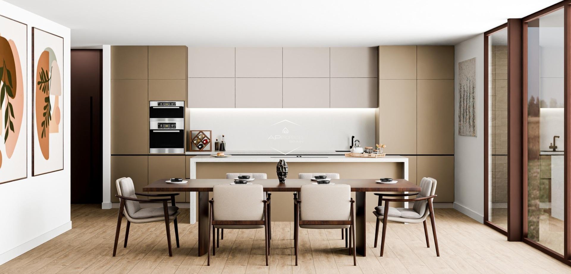 Nowy budynek - Willa - Dom wolnostojący -
Pinoso - Lel