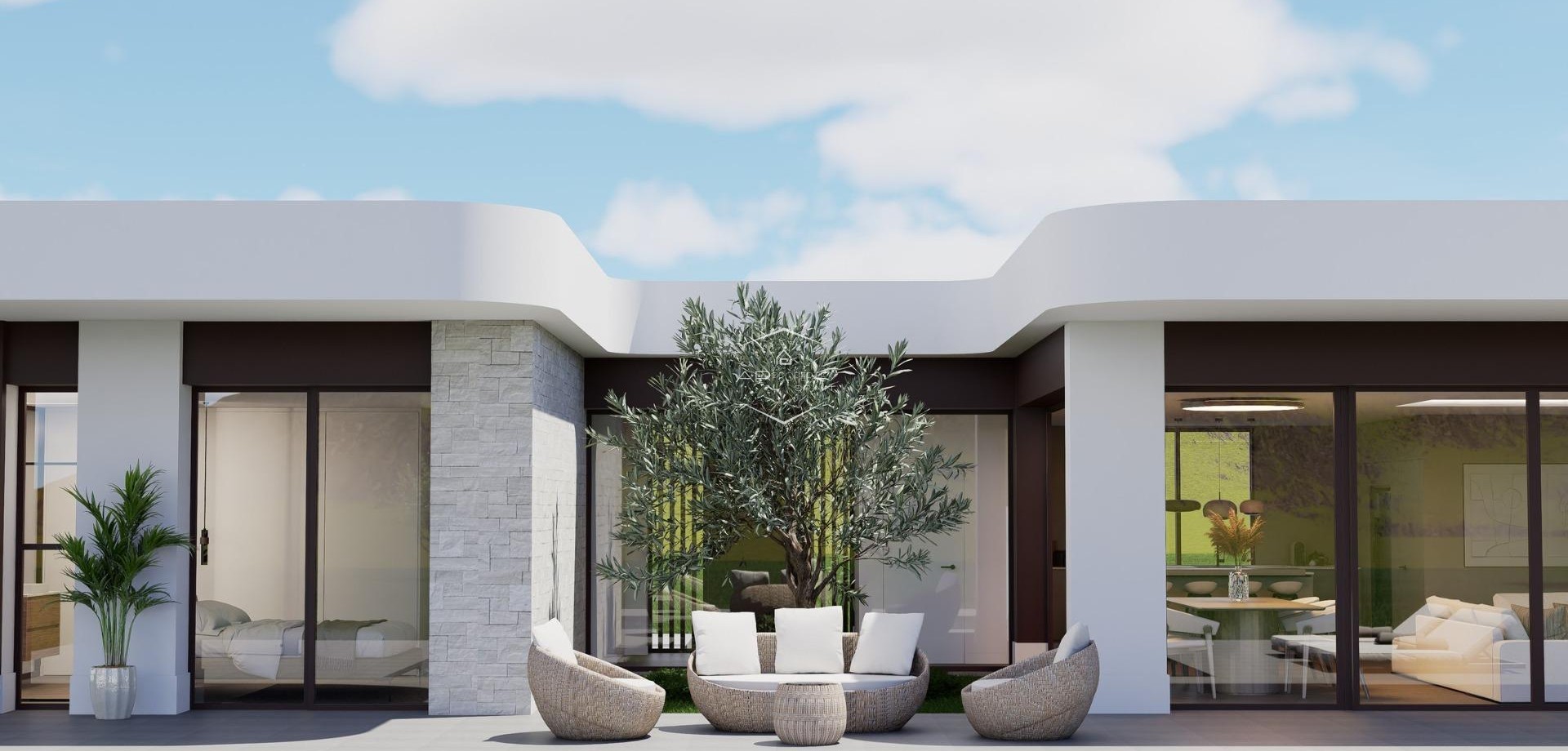 Nowy budynek - Willa - Dom wolnostojący -
Pinoso - Lel