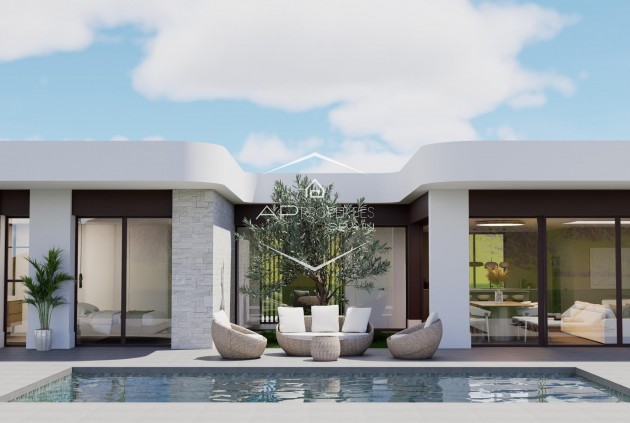 Nowy budynek - Willa - Dom wolnostojący -
Pinoso - Lel