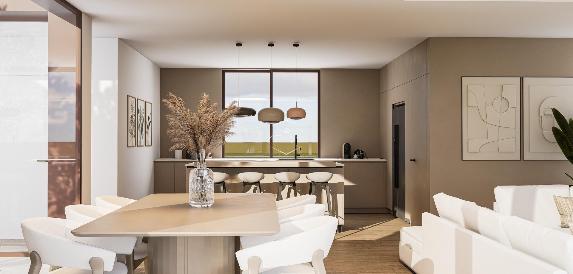 Nowy budynek - Willa - Dom wolnostojący -
Pinoso - Lel