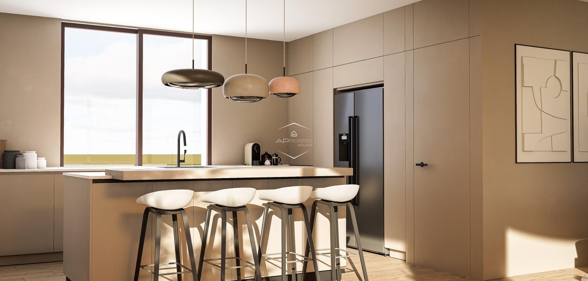 Nowy budynek - Willa - Dom wolnostojący -
Pinoso - Lel