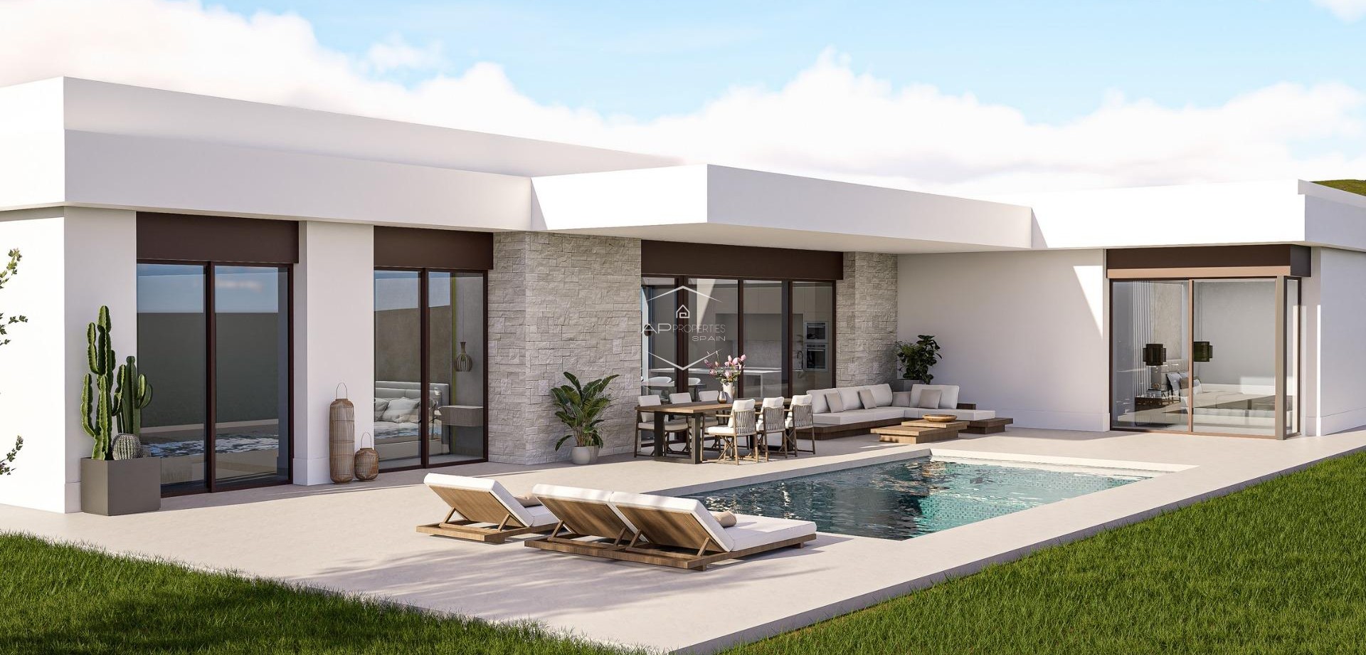 Nieuwbouw Woningen - Villa - Vrijstaand -
Pinoso - Lel