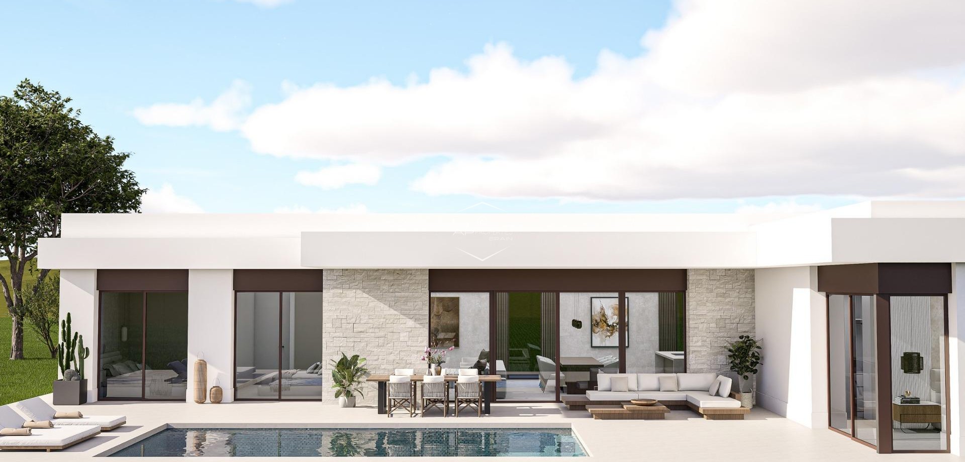 Nieuwbouw Woningen - Villa - Vrijstaand -
Pinoso - Lel