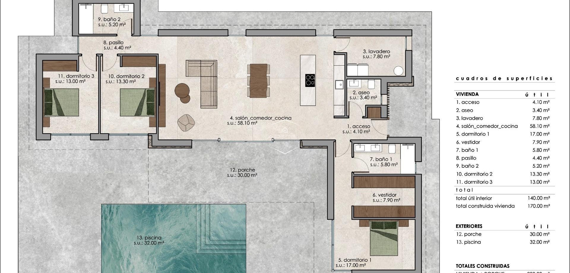 Nieuwbouw Woningen - Villa - Vrijstaand -
Pinoso - Lel