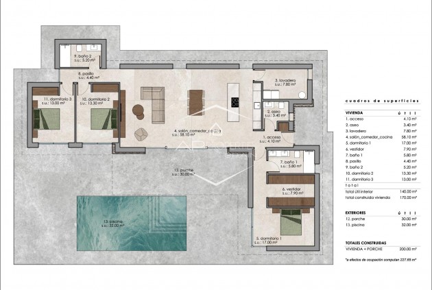 Nieuwbouw Woningen - Villa - Vrijstaand -
Pinoso - Lel