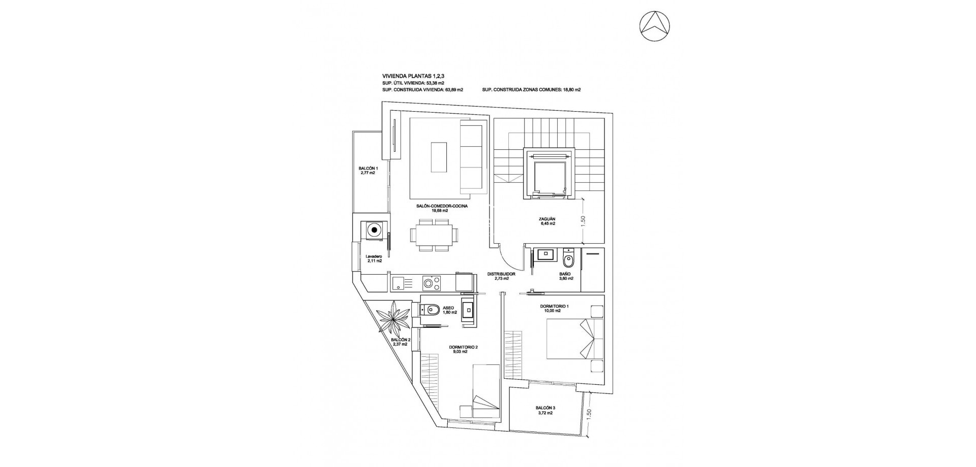 Nieuwbouw Woningen - Appartement- flat -
Bigastro - centro