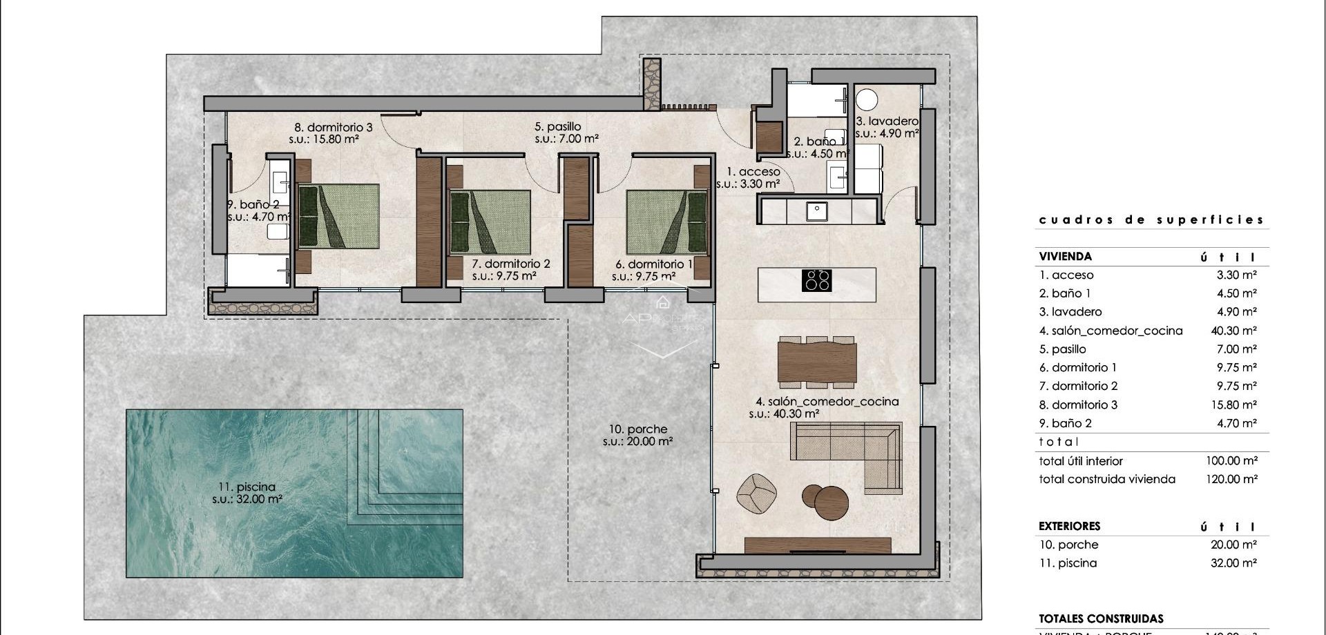 New Build - Villa - Detached -
Pinoso - Lel
