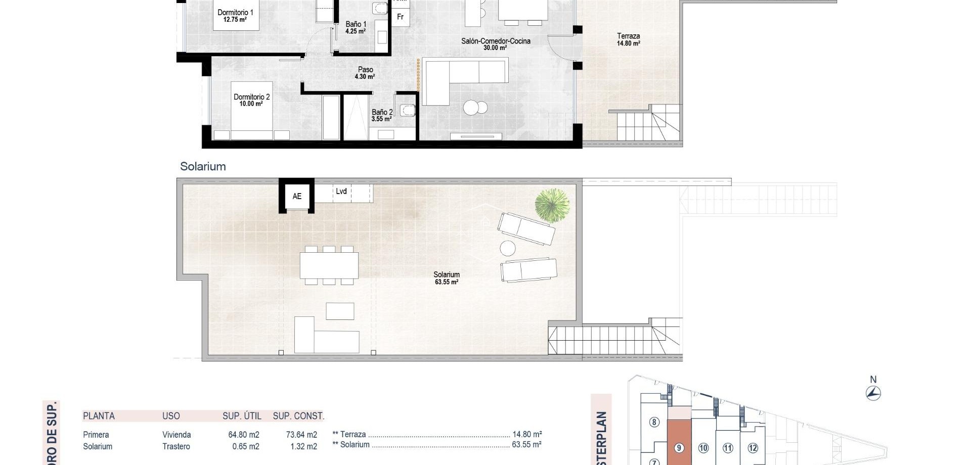 Nouvelle construction - Bungalow -
San Pedro del Pinatar - Pueblo