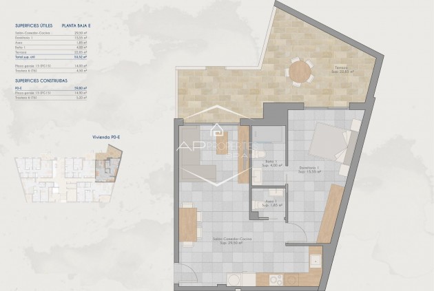 Nouvelle construction - Appartement -
San Pedro del Pinatar - Lo pagan