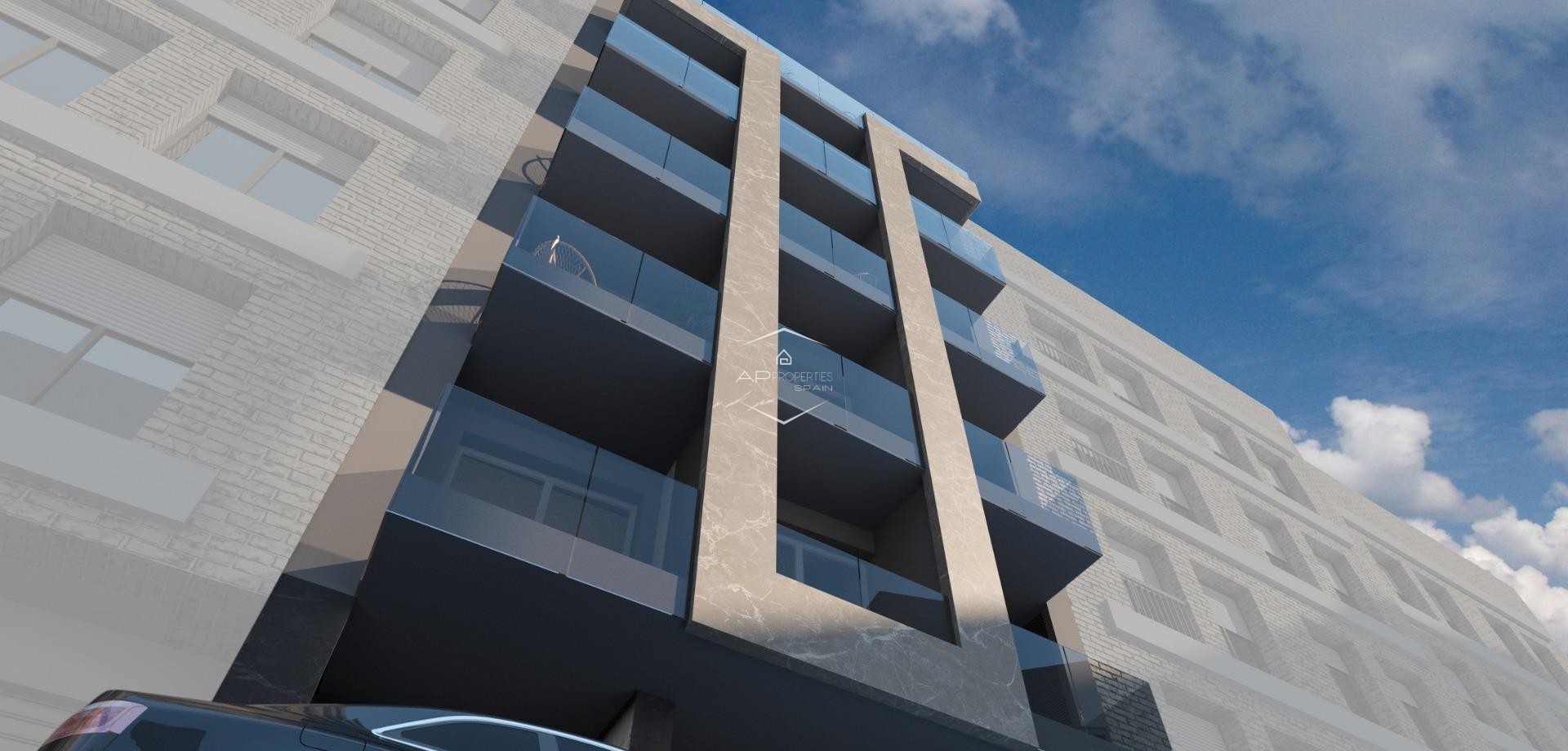 Nieuwbouw Woningen - Appartement - Penthouse -
Torrevieja - Playa de los Locos