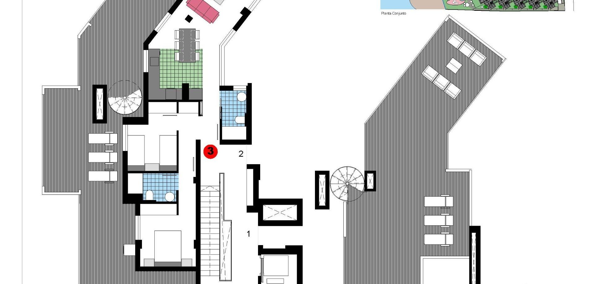 Nowy budynek - Apartament - Penthouse -
Denia - L´Estanyó (Marinas)