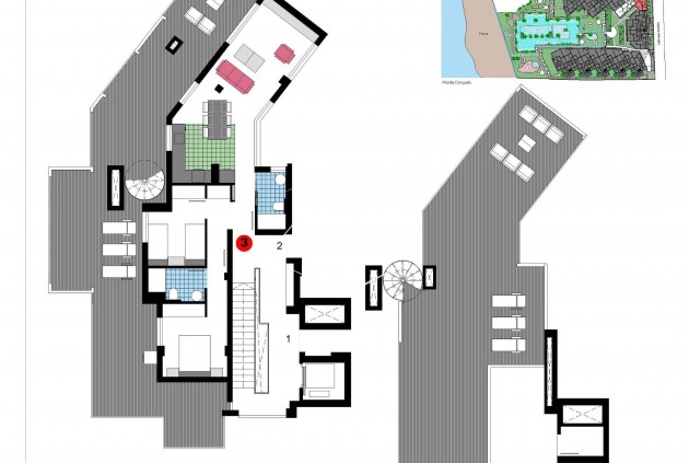 Nowy budynek - Apartament - Penthouse -
Denia - L´Estanyó (Marinas)