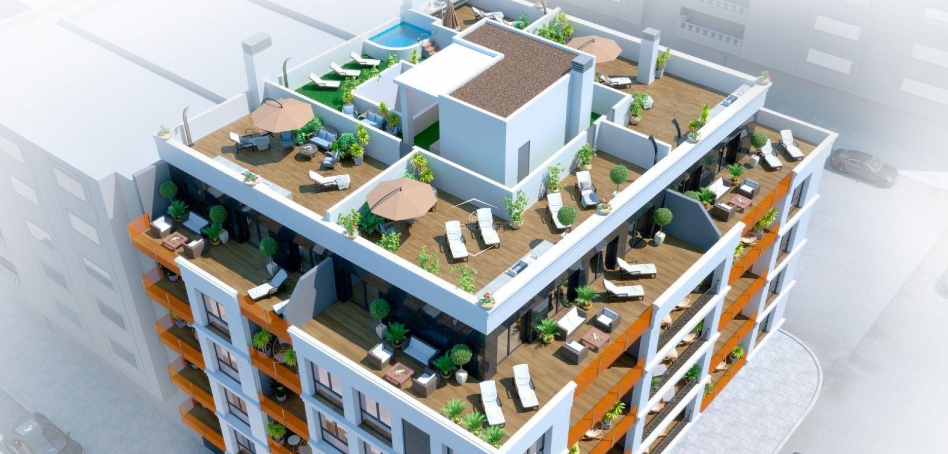 Nieuwbouw Woningen - Appartement - Penthouse -
Torrevieja - Parque de las Naciones