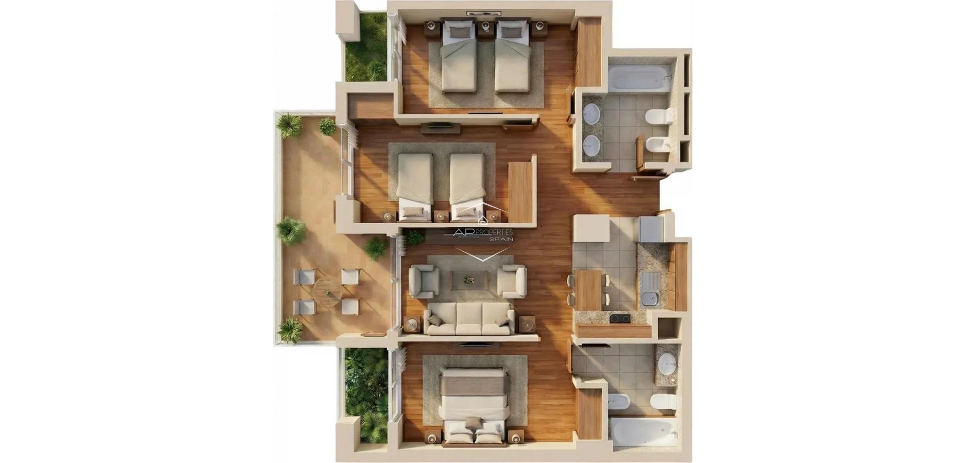 Nieuwbouw Woningen - Appartement- flat -
Vera - Puerto del Rey