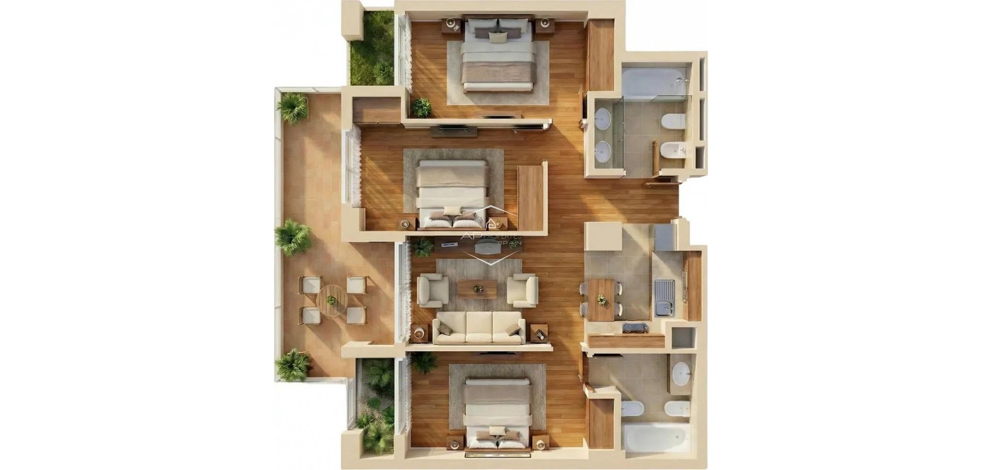 Nieuwbouw Woningen - Appartement- flat -
Vera - Puerto del Rey