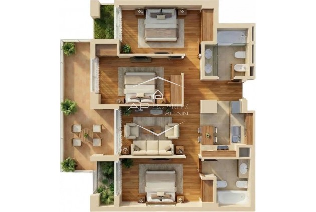 Nieuwbouw Woningen - Appartement- flat -
Vera - Puerto del Rey