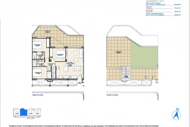 Nowy budynek - Apartament - Penthouse -
Los Alcázares - Serena Golf