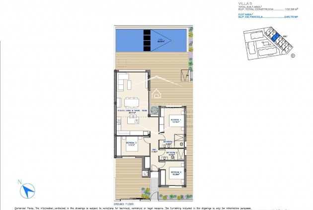 Nowy budynek - Willa - Dom wolnostojący -
Los Alcázares - Serena Golf
