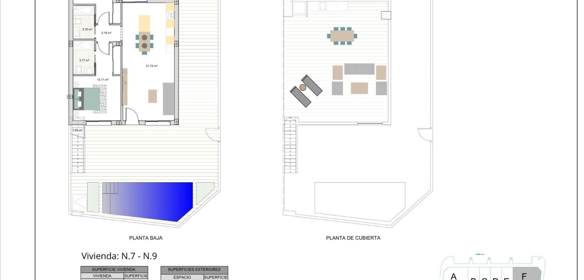 Nowy budynek - Willa - Dom wolnostojący -
Torre Pacheco - El Alba