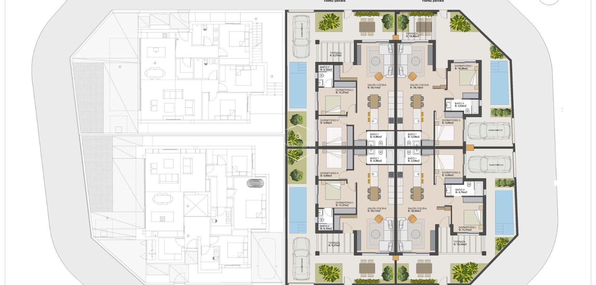 Nowy budynek - Quad House -
Torre Pacheco - El Alba