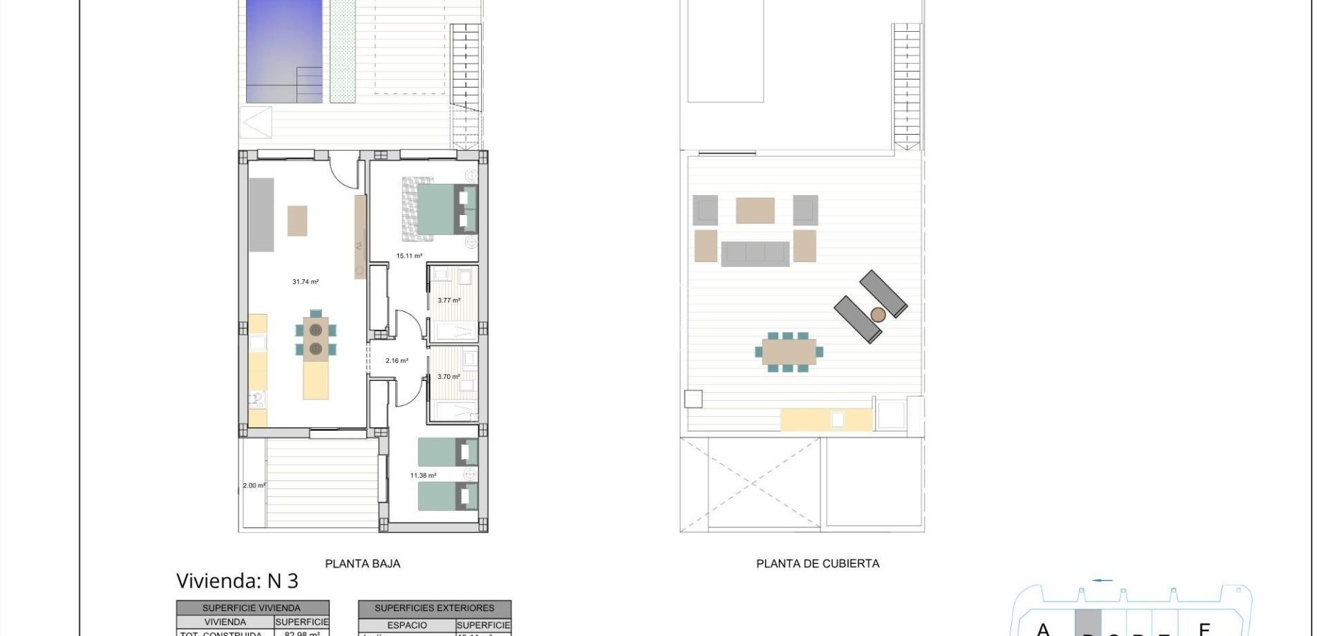 Nowy budynek - Szeregowiec -
Torre Pacheco - El Alba
