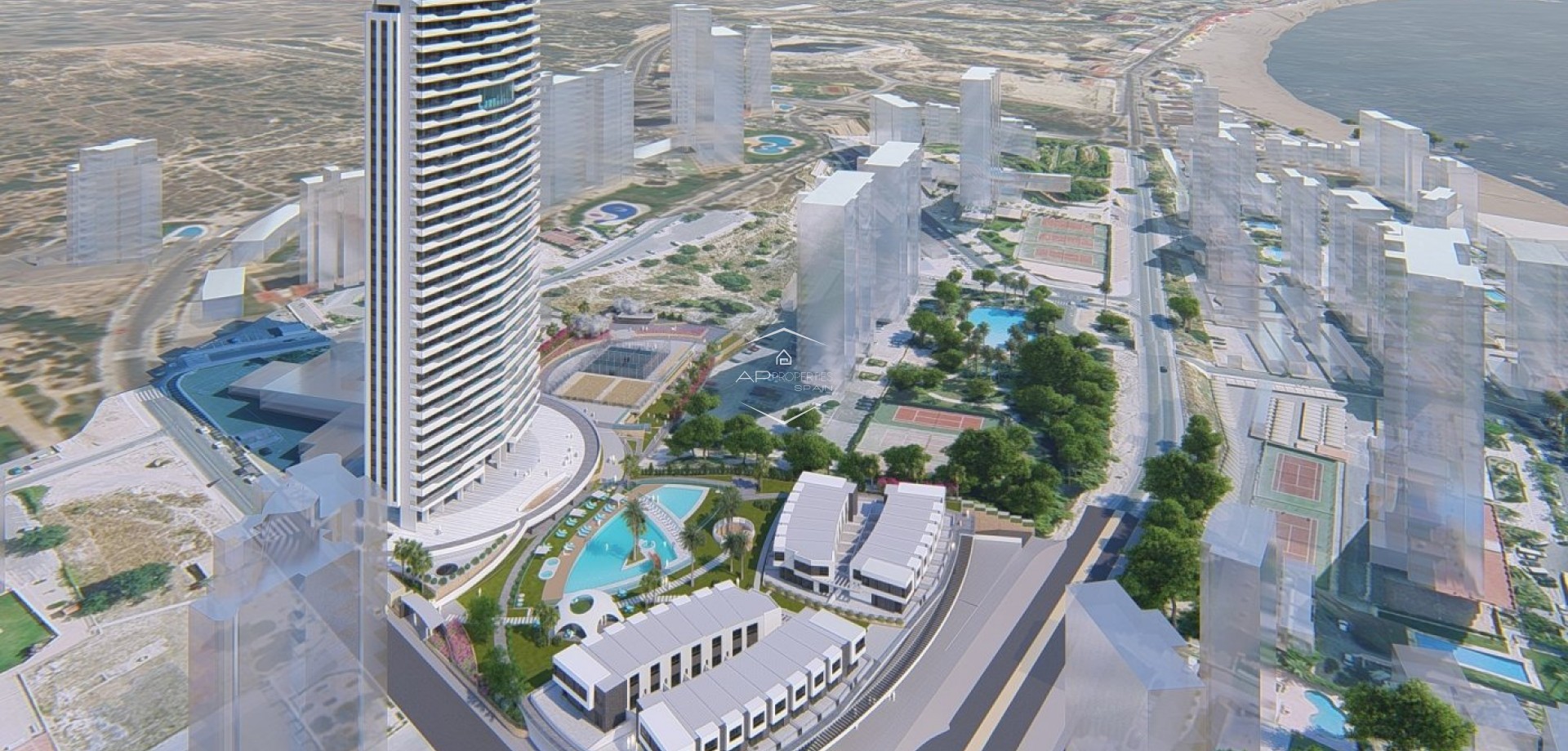 Nueva construcción  - Apartamento - piso -
Benidorm - Poniente