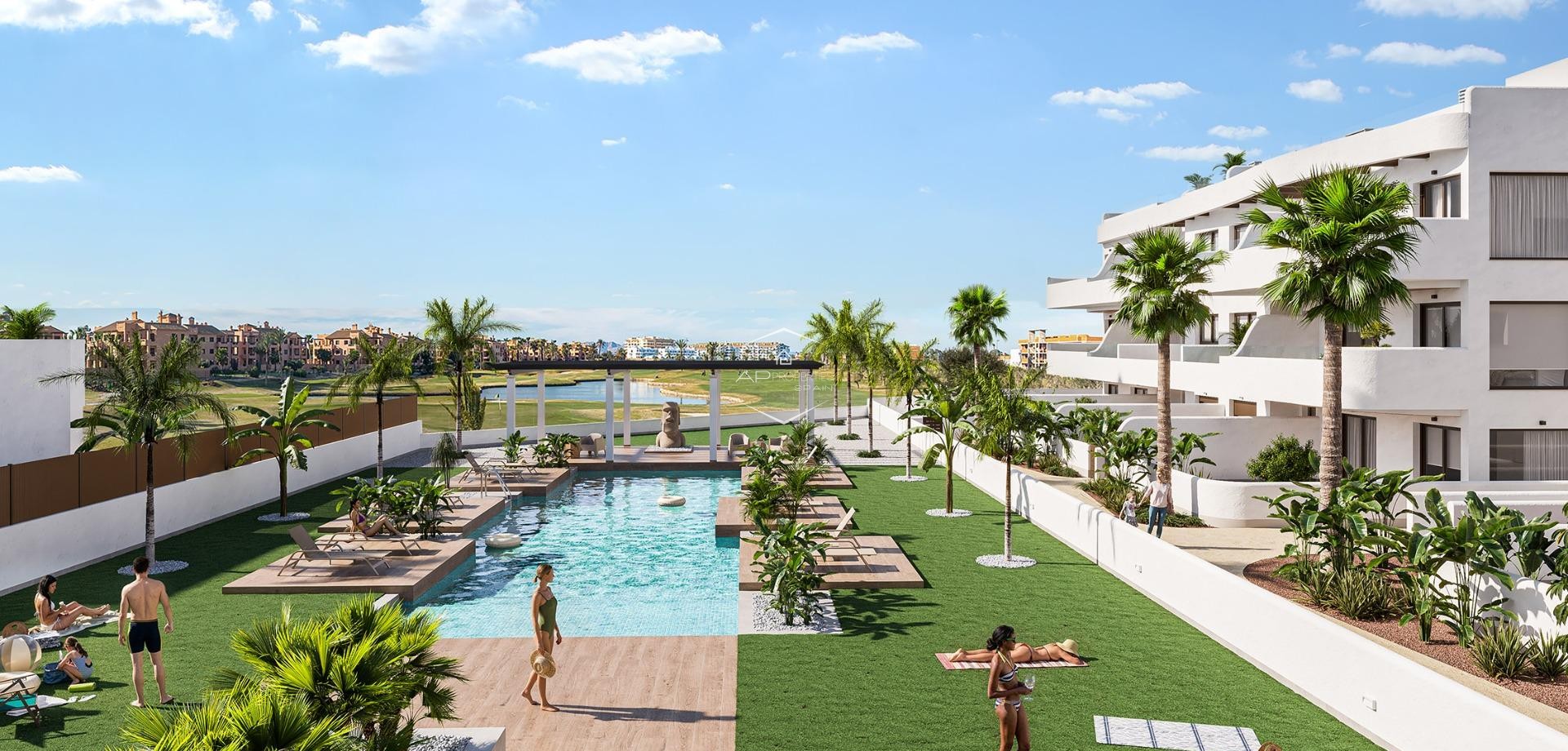 New Build - Apartment - flat -
Los Alcázares - La Serena Golf