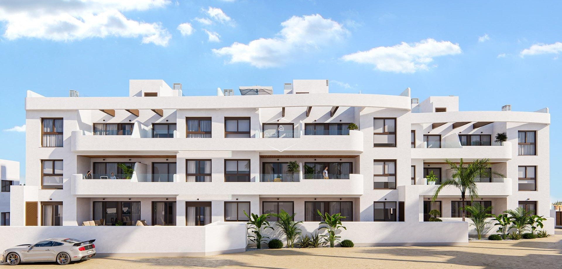 New Build - Apartment - flat -
Los Alcázares - La Serena Golf