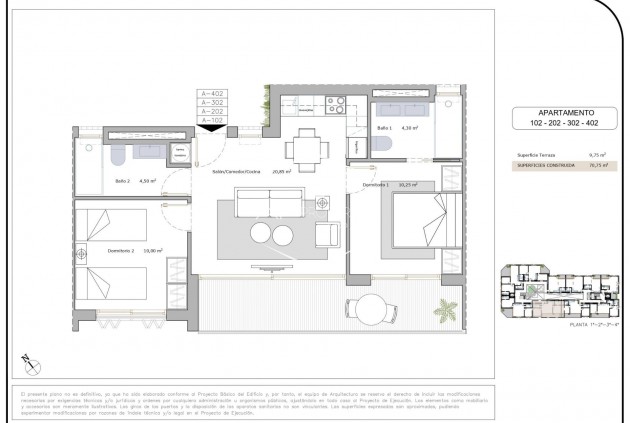 New Build - Apartment - flat -
San Pedro del Pinatar - Lo pagan